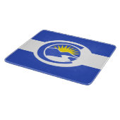 Centennial City Flag (Colorado) Snijplank (Hoek)