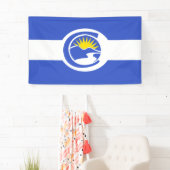 Centennial City Flag (Colorado) Spandoek (Insitu)