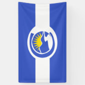 Centennial City Flag (Colorado) Spandoek (Verticaal)