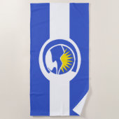 Centennial City Flag (Colorado) Strandlaken (Voorkant)