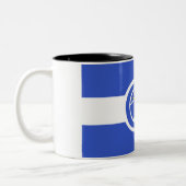 Centennial City Flag (Colorado) Tweekleurige Koffiemok (Links)