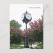 Centennial Clock in Ardmore, Oklahoma Briefkaart (Voorkant)