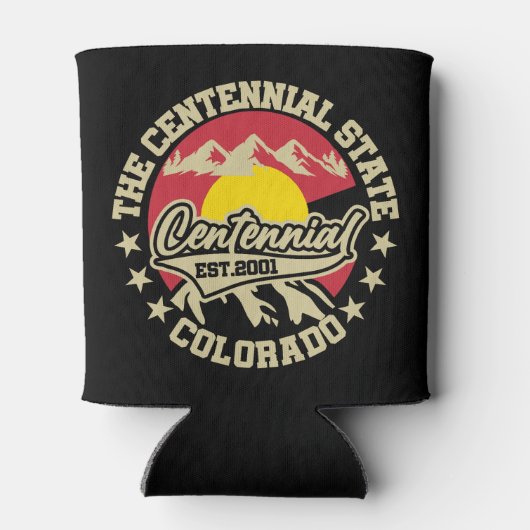 Centennial, Colorado Blikjeskoeler (Achterkant)