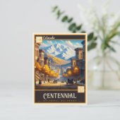Centennial, Colorado |  BRIEFKAART (Staand voorkant)