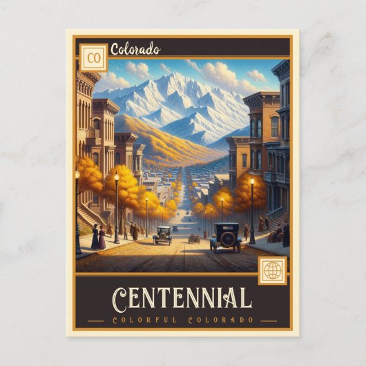 Centennial, Colorado | BRIEFKAART (Voorkant)