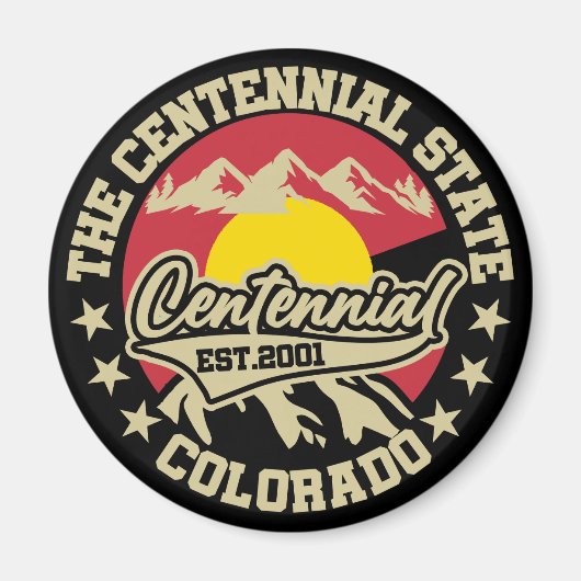 Centennial, Colorado Magneet (Voorkant)