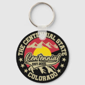 Centennial, Colorado Sleutelhanger (Achterkant)