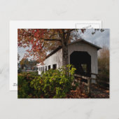 Centennial Covered Bridge, Cottage Grove, Oregon Briefkaart (Voorkant / Achterkant)