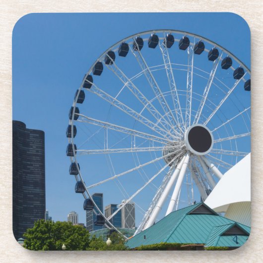 Centennial Ferris Wheel Bier Onderzetter (Voorkant)