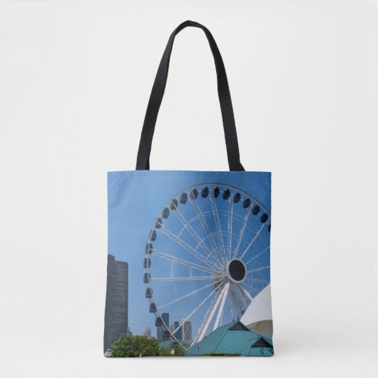 Centennial Ferris Wheel Tote Bag (Voorkant)