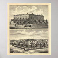Centennial Hotel, Tecumseh en Neb, Nebraska