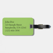 Centennial Lake in Ellicott City Maryland Bagagelabel (Achterkant horizontaal)