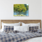 Centennial Lake in Ellicott City Maryland Canvas Afdruk (Insitu (Slaapkamer))
