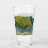 Centennial Lake in Ellicott City Maryland Glas (Achterkant)