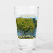 Centennial Lake in Ellicott City Maryland Glas (Voorkant)