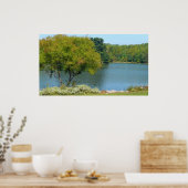 Centennial Lake in Ellicott City Maryland Poster (Keuken)