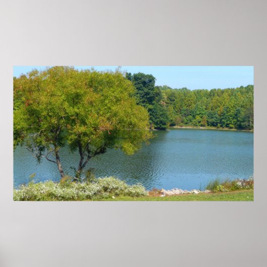 Centennial Lake in Ellicott City Maryland Poster (Voorkant)