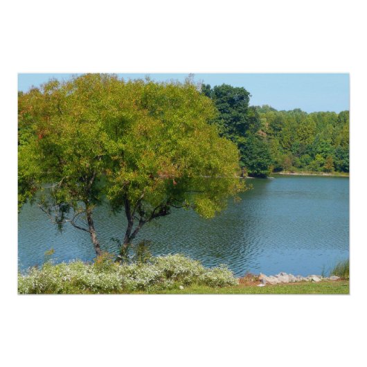 Centennial Lake in Ellicott City Maryland Poster (Voorkant)