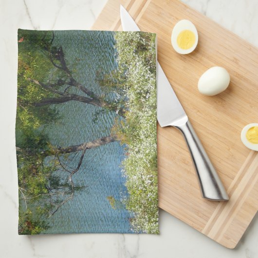 Centennial Lake in Ellicott City Maryland Theedoek (Quarter Fold)