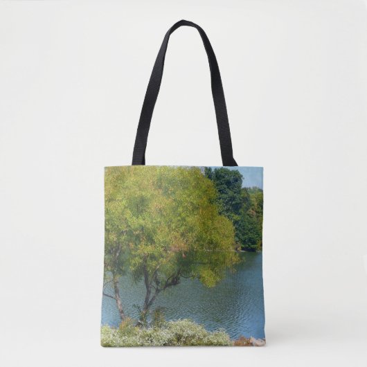 Centennial Lake in Ellicott City Maryland Tote Bag (Voorkant)