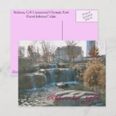Centennial Park, Atlanta, GA Briefkaart (Voorkant / Achterkant)