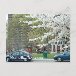 Centennial Park in het voorjaar Briefkaart