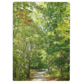 Centennial Wooded Path I Ellicott City Natuur Klembord (Achterkant)
