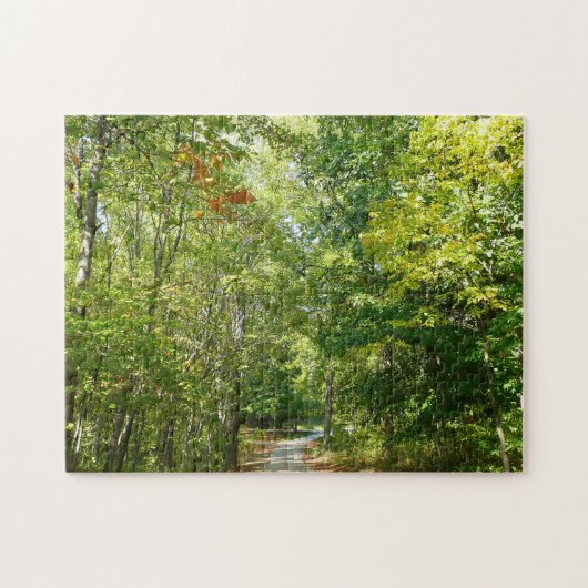 Centennial Wooded Path I Ellicott City Natuur Legpuzzel (Horizontaal)