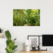 Centennial Wooded Path I Ellicott City Natuur Poster (Thuiskantoor)
