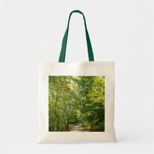 Centennial Wooded Path I Ellicott City Natuur Tote Bag (Voorkant)