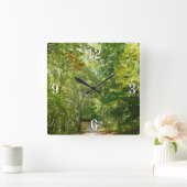 Centennial Wooded Path I Ellicott City Natuur Vierkante Klok (Huis)