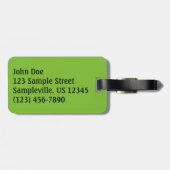 Centennial Wooded Path II Ellicott City Maryland Bagagelabel (Achterkant horizontaal)