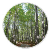 Centennial Wooded Path II Ellicott City Maryland Keramische Knop (Voorkant)