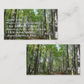 Centennial Wooded Path II Ellicott City Maryland Visitekaartje (Voorkant / Achterkant)