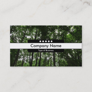Center Band 5 Spots - Woodland Canopy Visitekaartje