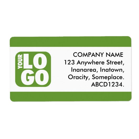 Center Band - Avocado Green Etiket (Voorkant)