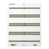Center Band - Fijne Zandige Tex Etiket (Full Sheet)