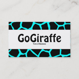 Center Band - GoGiraffe - Cyaan Visitekaartje