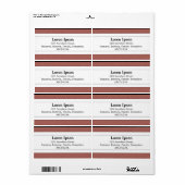 Center Band II - Baksteen Etiket (Full Sheet)