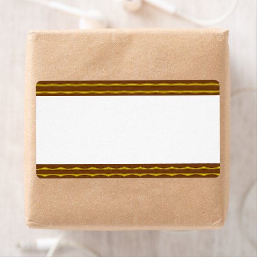 Center Band - Wavy Brass Etiket (Insitu)