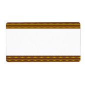 Center Band - Wavy Brass Etiket (Voorkant)