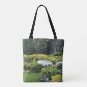 Center Early Summer Gardens Tote Bag (Achterkant)