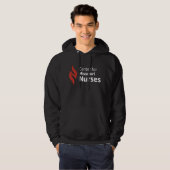Center for Missouri Nurses Black Hoodie (Voorkant volledig)