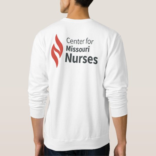 Center for Missouri Nurses White Sweatshirt (Achterkant)