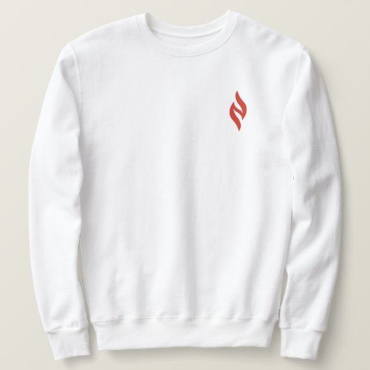 Center for Missouri Nurses Witte Sweatshirt (Design voorkant)