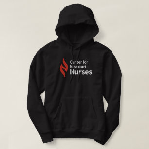 Center for Missouri Nurses Zwarte Hoodie