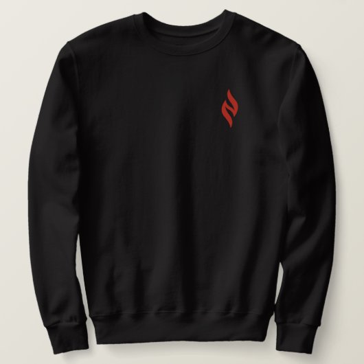 Center for Missouri Nurses Zwarte Sweatshirt (Design voorkant)