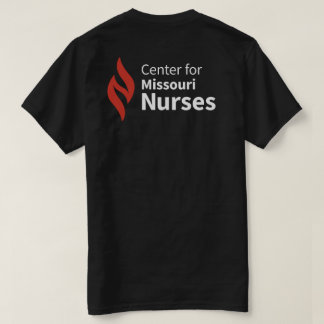 Center for Missouri Nurses Zwarte T-Shirt