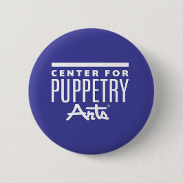 Center for Puppetry Arts Logo Ronde Button 5,7 Cm