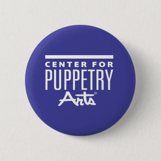 Center for Puppetry Arts Logo Ronde Button 5,7 Cm